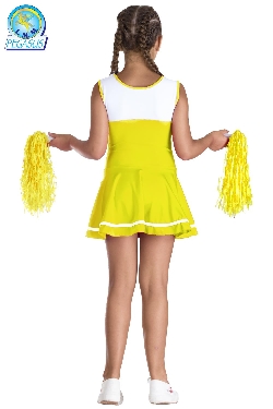 CHEERLEADER GIALLA BAMBINA